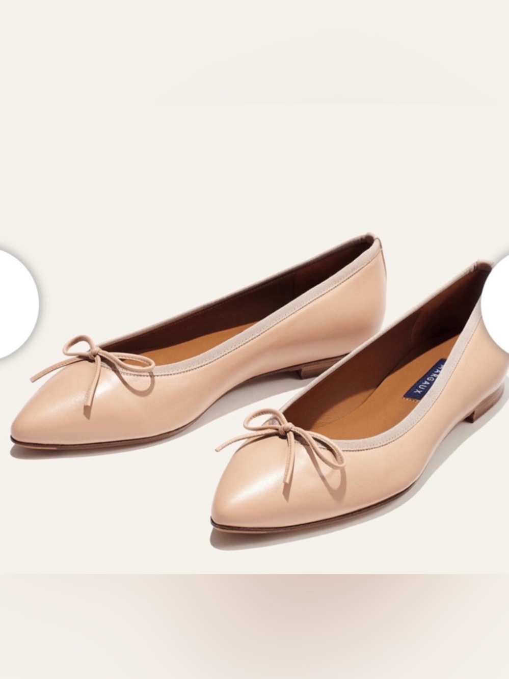 Margaux The Pointe flats in a light pink color. NWT. - Picture 6 of 10
